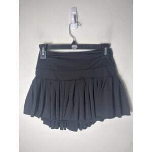 Goldhinge Black Pleated Tennis Skirt Sz S